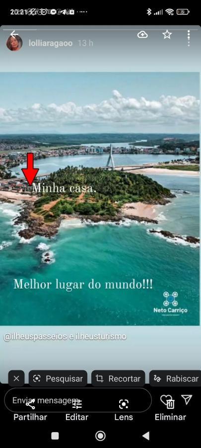 Holiday home Aconchego Pe Na Areia Ilheus